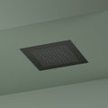 Верхний встраиваемый душ 38х38 см Hotbath Ace, черный матовый (AC148MBP) Верхние души Черный матовый