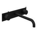 Смеситель для раковины Hotbath Cobber, излив 25 см, черный матовый (CB006TEXT25BL) Для раковины Черный матовый