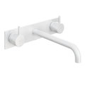 Смеситель для раковины Hotbath Cobber, излив 25 см, белый матовый (CB006TEXT25WH) Для раковины Белый матовый
