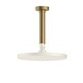 Душевой кронштейн 15 см Hotbath Cobber, матовая латунь (CB452BB) Hotbath Коллекция Cobber 
