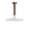 Душевой кронштейн 15 см Hotbath Cobber, матовая медь PVD (CB452BCP) Hotbath Коллекция Cobber 