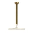 Душевой кронштейн 30 см Hotbath Cobber, матовая латунь (CB453BB) Hotbath Коллекция Cobber 