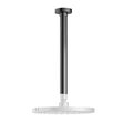 Душовий кронштейн 30 см Hotbath Cobber, чорний хром (CB453BK) Hotbath Коллекция Cobber 