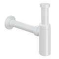 Сифон для раковины Hotbath Cobber, белый матовый (P035WH) Для раковины Полный комплект