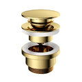 Донный клапан Hotbath Cobber, латунь (P710NB) Push-open Для раковин 