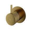 Переключатель на 2 положения Hotbath Cobber X, матовая латунь PVD (CX111EXTBBP) Hotbath Коллекция Cobber X 