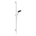 Душевой набор Hansgrohe Pulsify Select S Relaxation EcoSmart, штанга 65 см, белый матовый (24161700) Душевые наборы Белый матовый