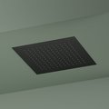 Встроенный верхний душ 50х50 см Hotbath Mate, черный матовый (M111BL) Верхние души Черный матовый