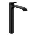 Смеситель для раковины Hansgrohe Vivenis, без донного клапана, черный матовый (75042670) Для раковины Черный матовый
