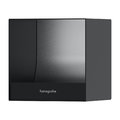 Встроенный держатель для туалетной бумаги Hansgrohe XtraStoris Rock, черный матовый (56065670) Бумагодержатели Hansgrohe