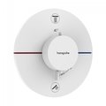 Термостатический смеситель на 2 потребителя Hansgrohe ShowerSelect Comfort S, белый матовый (15554700) Для ванны, Для душа Белый матовый