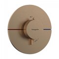 Термостатический смеситель Hansgrohe ShowerSelect Comfort S, бронза (15559140) Для ванны, Для душа Бронза