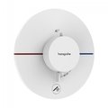 Термостатичний змішувач Hansgrohe ShowerSelect Comfort S, 1 споживач та додатковий вихід, білий матовий (15562700) Для ванни, Для душа Білий матовий
