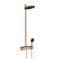 Душова система з термостатом Hansgrohe Pulsify Showerpipe 260мм, бронза (24240140) Душові стійки Бронза