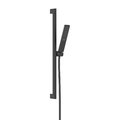 Душевой набор Hansgrohe Pulsify E 100 1jet EcoSmar+, штанга 65 см, черный матовый (24371670) Душевые наборы Черный матовый