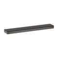 Полиця для душу Hansgrohe Rainfinity Shelf 500 мм, чорний матовий хром (26844340) Полички Hansgrohe
