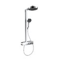 Душевая система с термостатом Hansgrohe Rainfinity 250 1jet EcoSmart, хром (28742000) Душевые стойки Хром