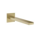  Настенный излив 198 мм Gessi Inverso Rigato, Brass Brushed PVD (73102-727) GessiInverso 