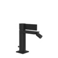 Смеситель для биде Gessi Inverso Rigato, с донным клапаном, Matte Black (73507-299) Для биде Черный матовый