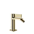Смеситель для биде Gessi Inverso Rigato, с донным клапаном, Brass PVD (73507-710) Для биде Латунь PVD