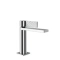 Смеситель для раковины Gessi Inverso Rigato, с донным клапаном, Chrome (73551-031) Для раковины Хром