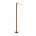 Напольный смеситель для раковины Gessi Inverso Rigato, Copper PVD (73595-030) Для раковины Медь PVD