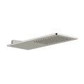 Верхний душ 550х200 мм Gessi Inverso Rigato, Mirror Steel (33095-238) Верхние души Сталь