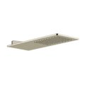 Верхний душ 550х200 мм Gessi Inverso Rigato, Nickel PVD (33095-720) Верхние души Никель PVD