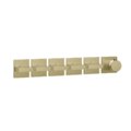Термостатический смеситель на 5 потребителей Gessi Inverso Rigato, Brass Brushed PVD (44340-727) Для ванны, Для душа Матовая латунь PVD