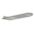 Верхний душ 620х200 мм Gessi Inverso Rigato, Steel Brushed (45163-239) Верхние души Матовая сталь (шлиф)