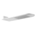 Верхний душ 620х200 мм Gessi Inverso Rigato, Matte White (45163-279) Верхние души Белый матовый