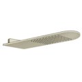 Верхний душ 620х200 мм Gessi Inverso Rigato, Nickel PVD (45163-720) Верхние души Никель PVD