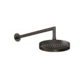 Верхній душ Ø218 мм з кронштейном душовим Gessi Inverso Rigato, Aged Bronze (63448-187) Верхні душі Состаренная бронза
