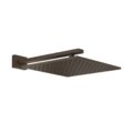 Верхний душ 300х300 мм с душевым кронштейном Gessi Inverso Rigato, Dark Bronze (15185-845) Верхние души Темная бронза