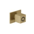 Поворотный боковой душ Gessi Inverso Rigato, Warm Bronze Br. PVD (20172-726) Боковые души (форсунки) Матовая бронза PVD