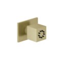 Поворотный боковой душ Gessi Inverso Rigato, Brass Brushed PVD (20172-727) Боковые души (форсунки) Матовая латунь PVD