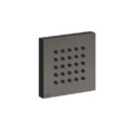 Бічний душ Gessi Inverso Rigato Black Black Br. PVD (32973-707) Бокові душі (форсунки) Черный матовый металлик PVD