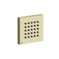 Боковой душ Gessi Inverso Rigato, Brass PVD (32973-710) Боковые души (форсунки) Латунь PVD