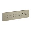 Боковой душ Gessi Inverso Rigato, Finox Brushed Nickel (32975-149) Боковые души (форсунки) Матовый никель