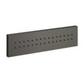 Боковой душ Gessi Inverso Rigato, Black Metal Br. PVD (32975-707) Боковые души (форсунки) Черный матовый металлик PVD