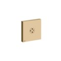 Боковой душ с распылителем Gessi Inverso Rigato, Warm Bronze PVD (32979-735) Боковые души (форсунки) Бронза PVD
