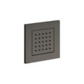 Боковой душ Gessi Inverso Rigato, Black Metal Br. PVD (32984-707) Боковые души (форсунки) Черный матовый металлик PVD