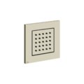 Боковой душ Gessi Inverso Rigato, Nickel PVD (32984-720) Боковые души (форсунки) Никель PVD