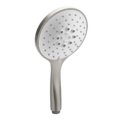 Ручной душ с белым диском Gessi Inverso Rigato, Chrome Brushed (14376-147) Ручные души (лейки) Хром матовый