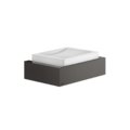 Мыльница Gessi Inverso Rigato, Black Metal Br. PVD (20801-707) Мыльницы Gessi