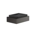 Мыльница Gessi Inverso Rigato, Black Metal Br. PVD (20802-707) Мыльницы Gessi