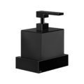 Дозатор жидкого мыла Gessi Inverso Rigato, Black Metal PVD (20814-706) Дозаторы жидкого мыла Gessi