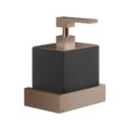 Дозатор жидкого мыла Gessi Inverso Rigato, Copper Brushed PVD (20814-708) Дозаторы жидкого мыла Gessi