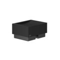 Мыльница Gessi Inverso Rigato, Aged Bronze (20826-187) Мыльницы Gessi