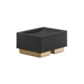 Мыльница Gessi Inverso Rigato, Warm Bronze PVD (20826-735) Мыльницы Gessi